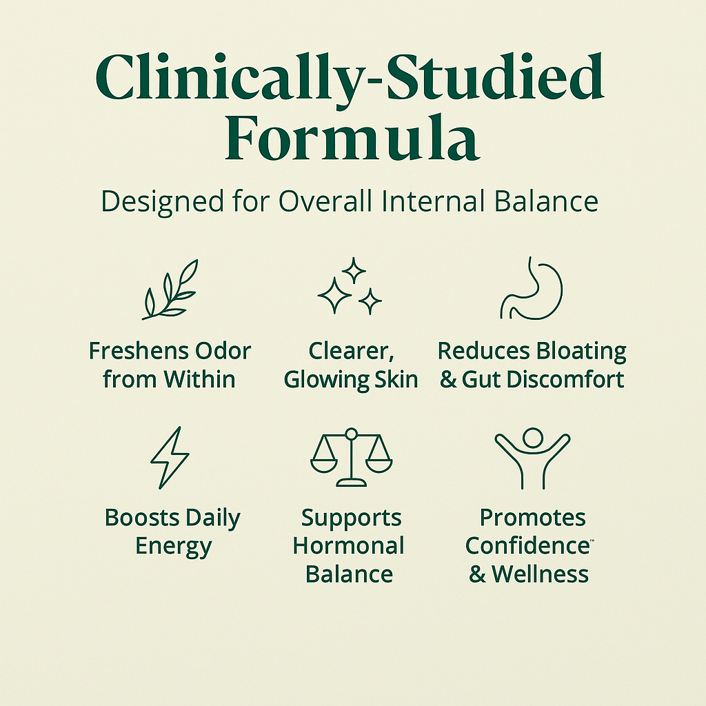 <strong>Take a Look at Our Proven Internal Deodorant Formula…</strong>